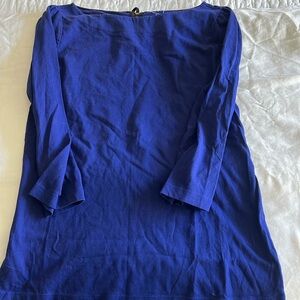 Loft crop sleeve top